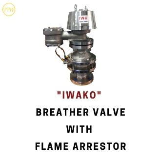 Breather valve with flame arrestor_iwako