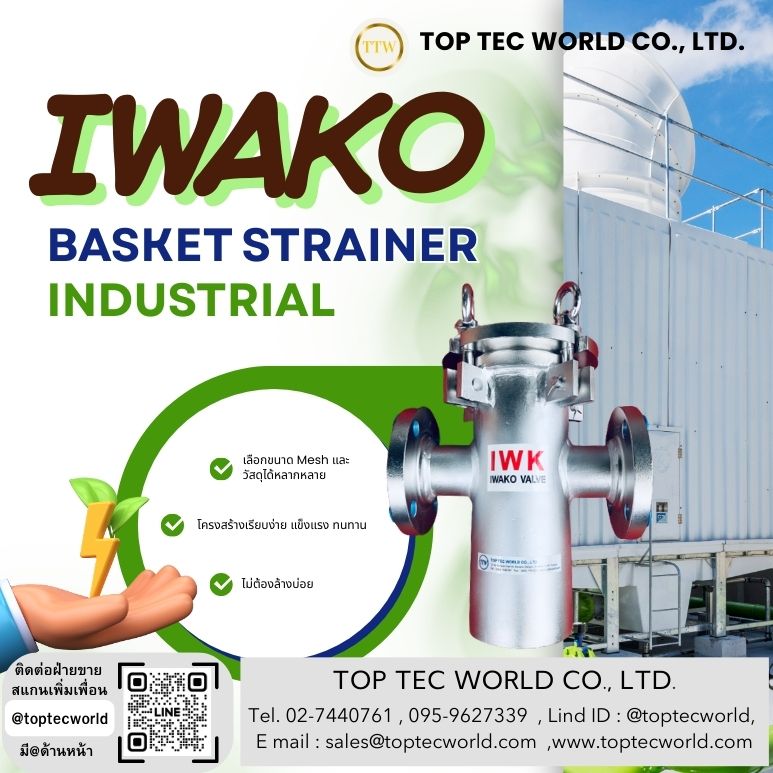 Basket strainer swing type